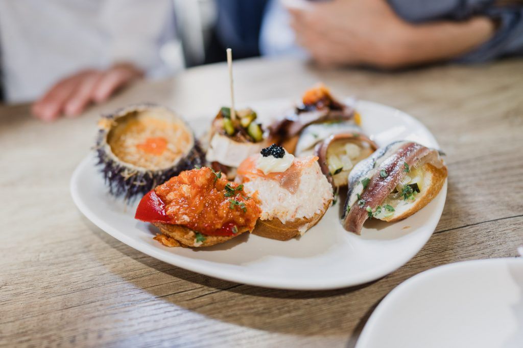 Pintxos en Bilbao